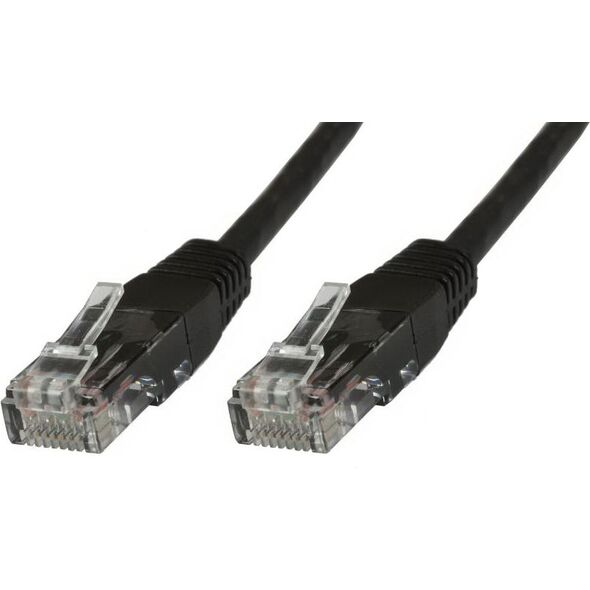MicroConnect RJ-45/RJ-45 kat.6 U/UTP Czarny 1.5m (UTP6015S)