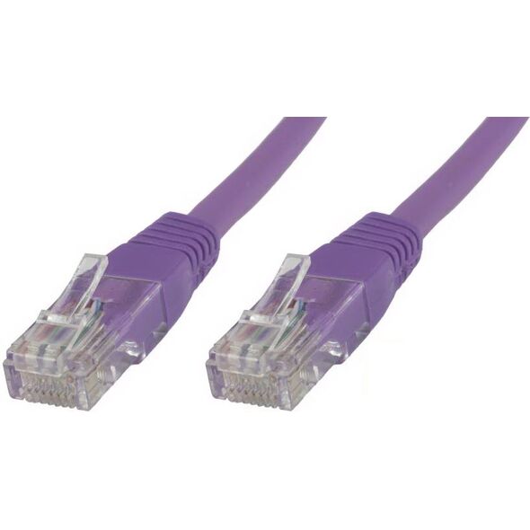 MicroConnect RJ-45/RJ-45 kat.6 U/UTP Fioletowy 20m (UTP620P)