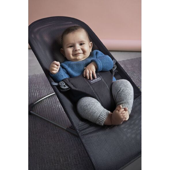 BabyBjorn leżaczek BLISS MESH Antracytowy