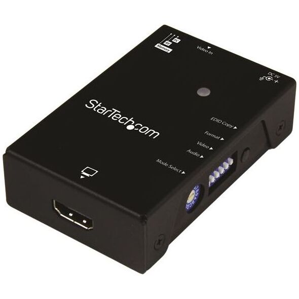 System przekazu sygnału AV StarTech HDMI - HDMI czarny (VSEDIDHD)
