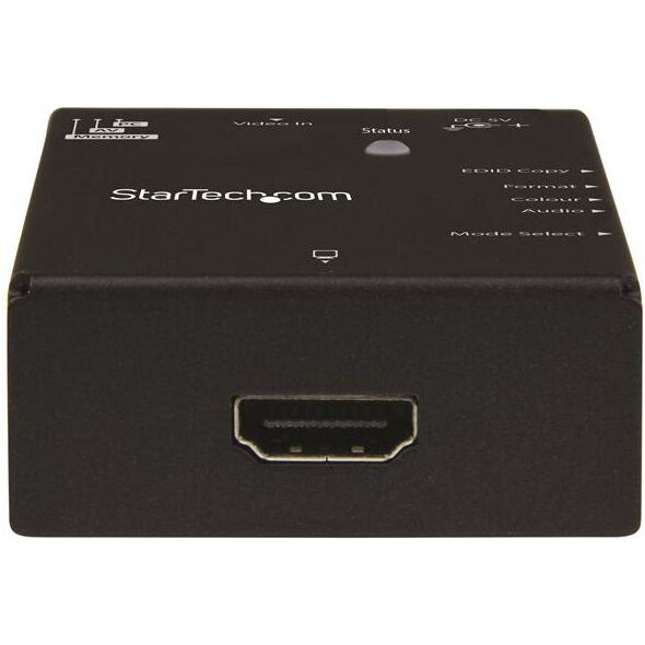 System przekazu sygnału AV StarTech HDMI - HDMI czarny (VSEDIDHD)