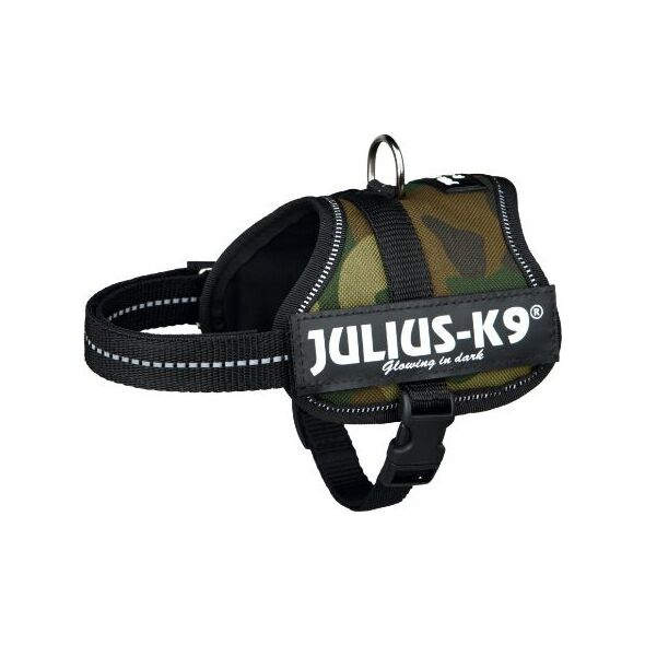 Trixie Szelki Julius-K9 , Mini-Mini/S: 40–53 cm, kamuflaż