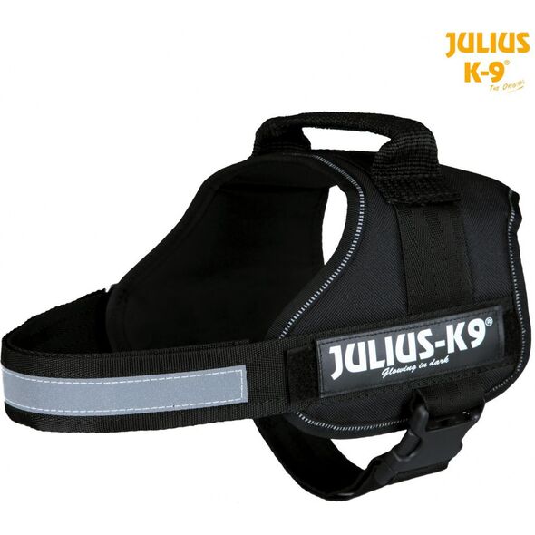 Trixie Szelki Julius-K9 Gr. 0-3 - Czarne M-L