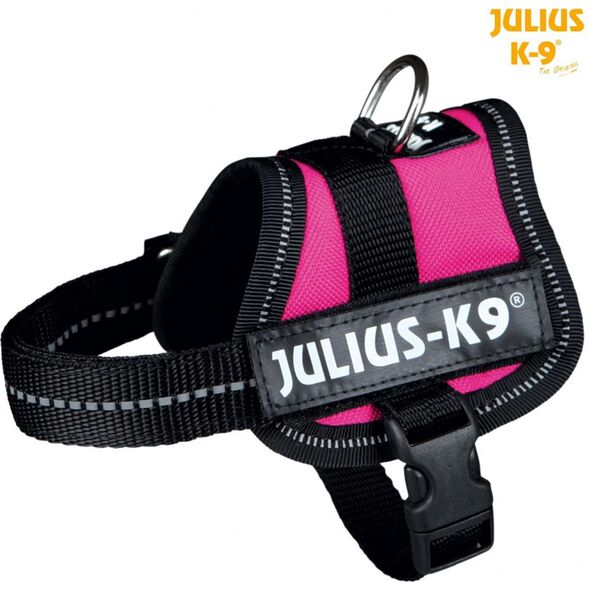 Trixie Szelki Julius-K9 Baby XS - Fuksja