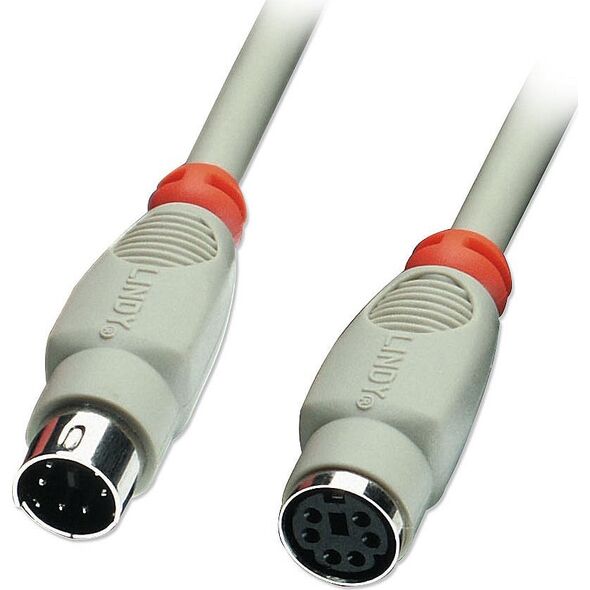 Lindy LINDY PS/2 extention m/f, 2m mini DIN 6p. - 33461