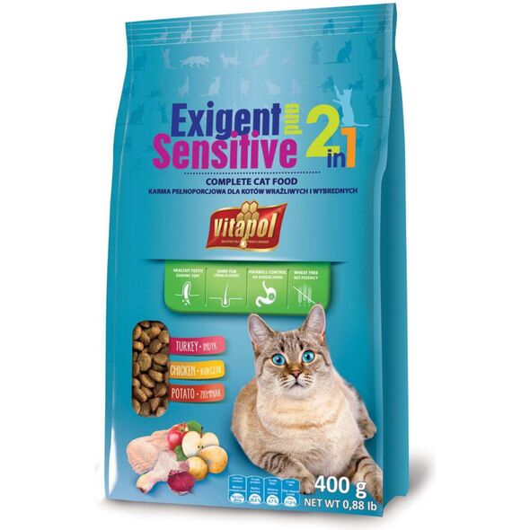Vitapol KARMA DLA KOTÓW WYBREDNYCH 10 KG SENSITIVE