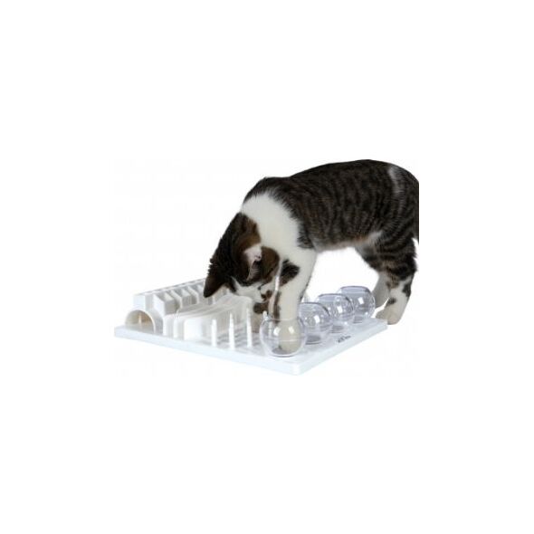 Trixie Zabawka dla kota: Cat Activity Fun Board, 30 × 40 cm, biała