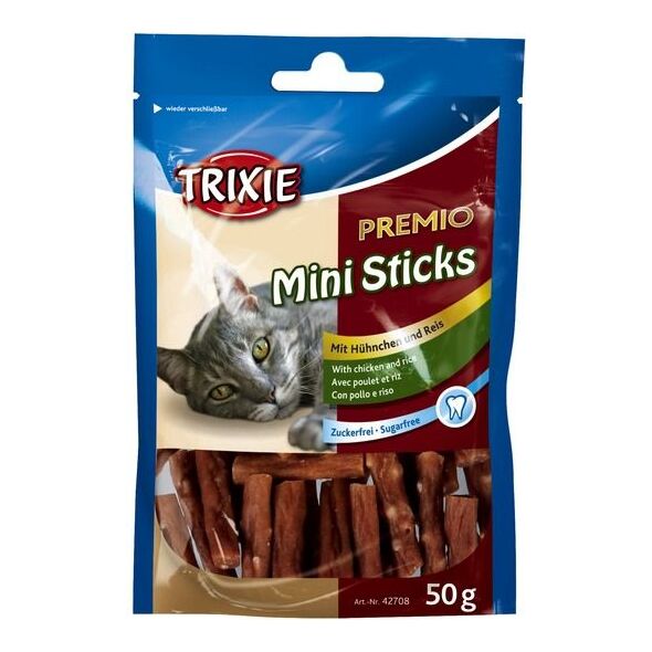 Trixie PREMIO MINI STICKS, KURCZAK / RYŻ 50g