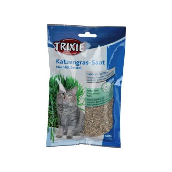 Trixie TRAWA DLA KOTA W WORECZKU 100G