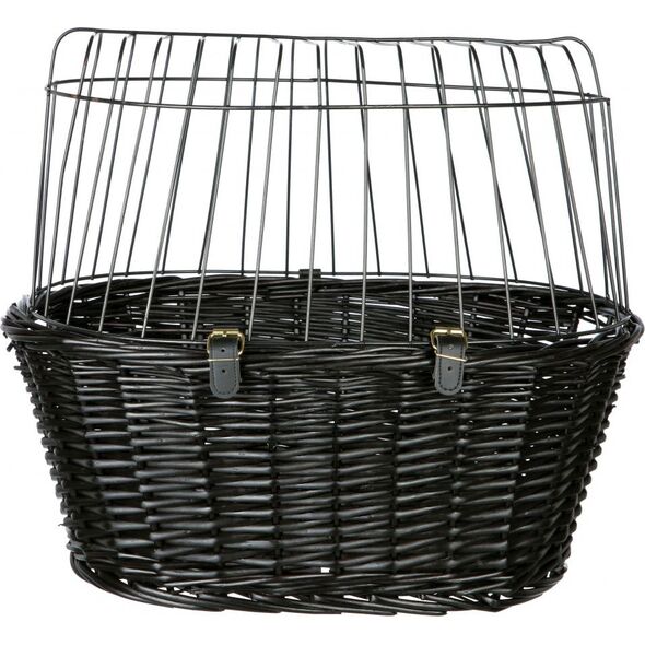 Trixie Wiklinowy Koszyk Do Roweru 50×41×35 cm Czarny