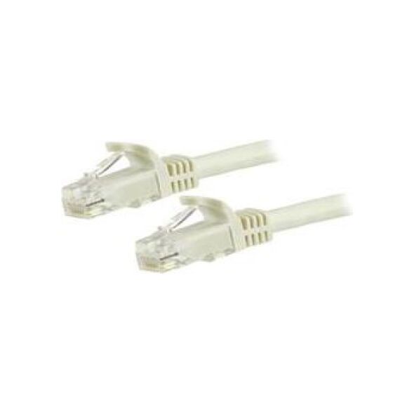 StarTech Patchcord Cat6, 0.5m biały (N6PATC50CMWH)