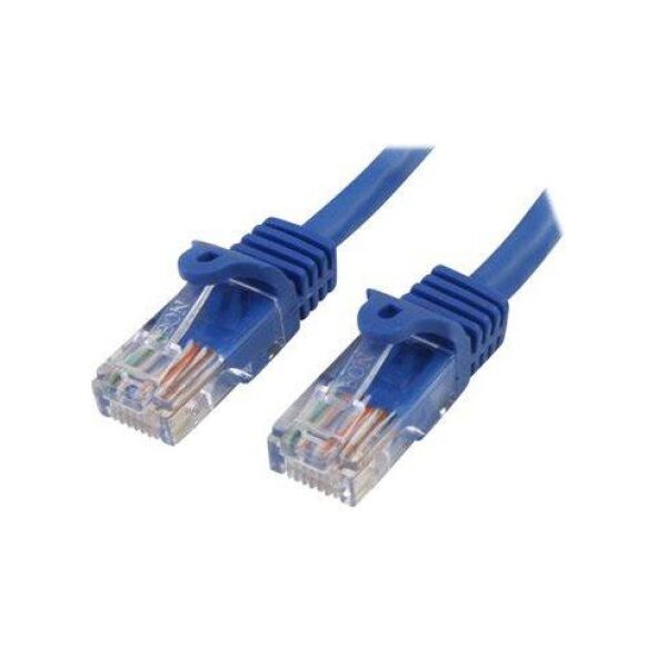 StarTech RJ-45 Cat5e męski-męski 0,5m niebieski (45PAT50CMBL)