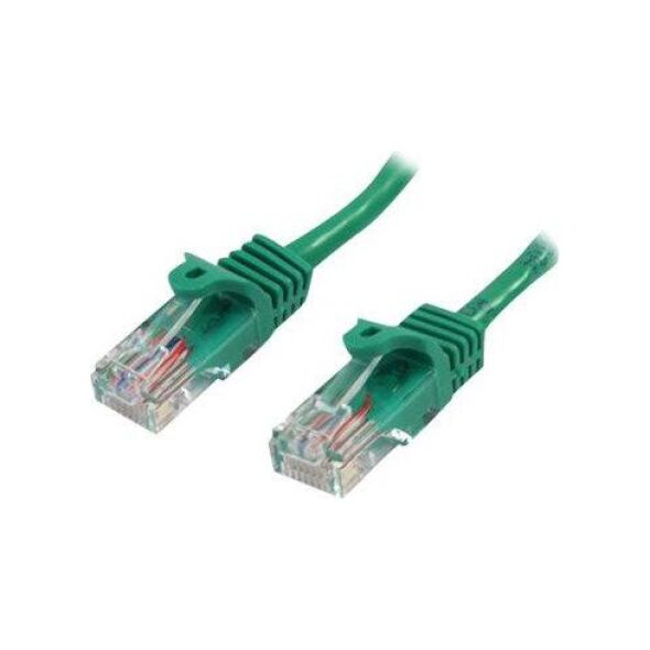 StarTech RJ-45 Cat5e męski-męski 0,5m zielony (45PAT50CMGN)