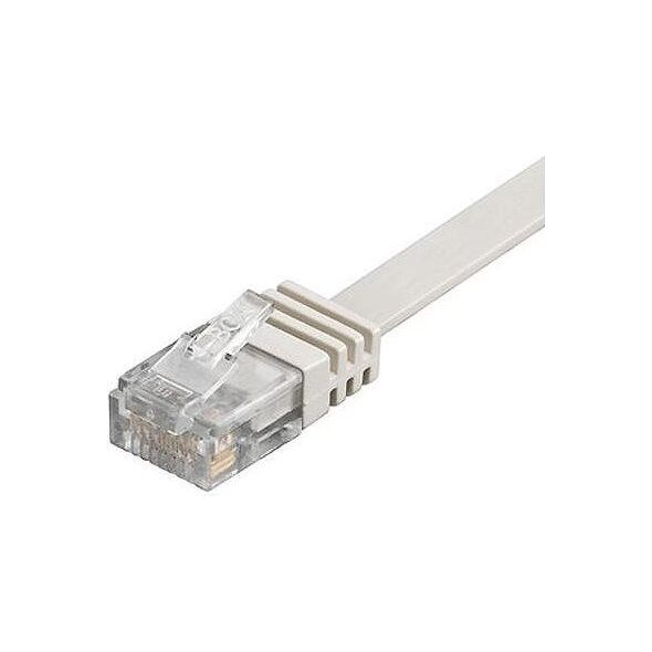 Goobay Patchcord Cat6 U/UTP, plaski, 10m (95156)