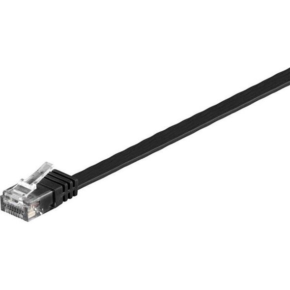 Goobay Patchcord Cat6, U/UTP, płaski, 5m (95387)