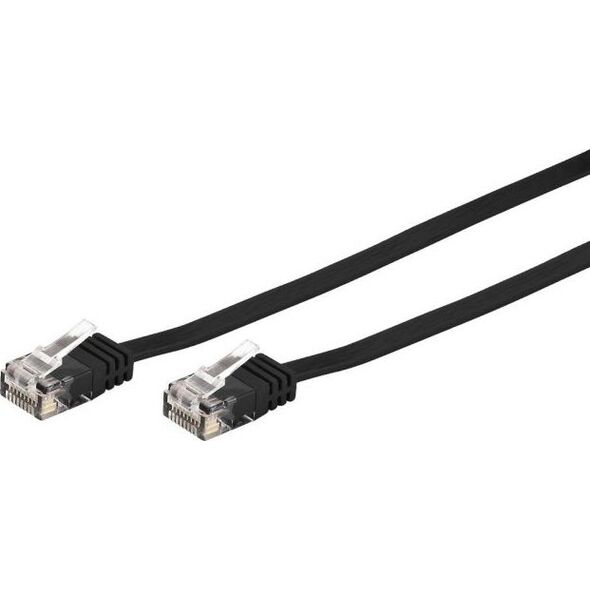 Goobay Patchcord Cat6, U/UTP, płaski, 15m (95383)