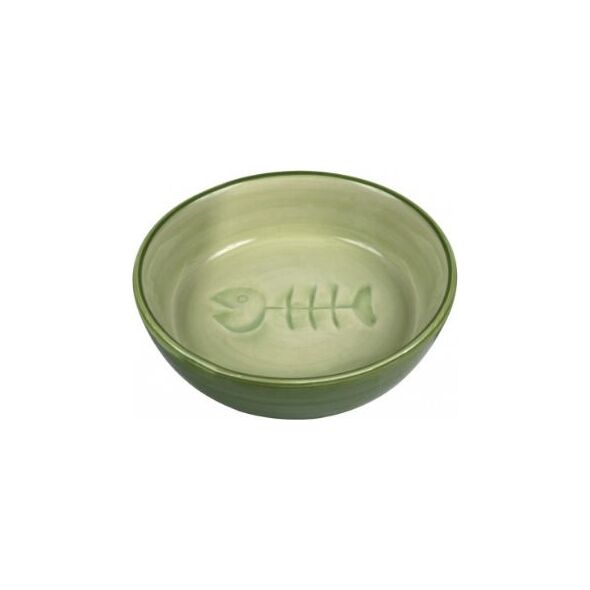 Trixie MISKA CERAMICZNA DLA KOTA 200ml/13cm KOLOROWA