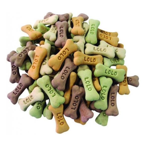 Lolo Pets Classic Ciastka - Kości mix w słoikach L - 210g