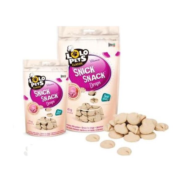 Lolo Pets Classic Dropsy mleczne z witaminami 200g