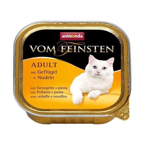 Animonda vom Feinsten Adult z Drobiem i Makaronem tacka 100g
