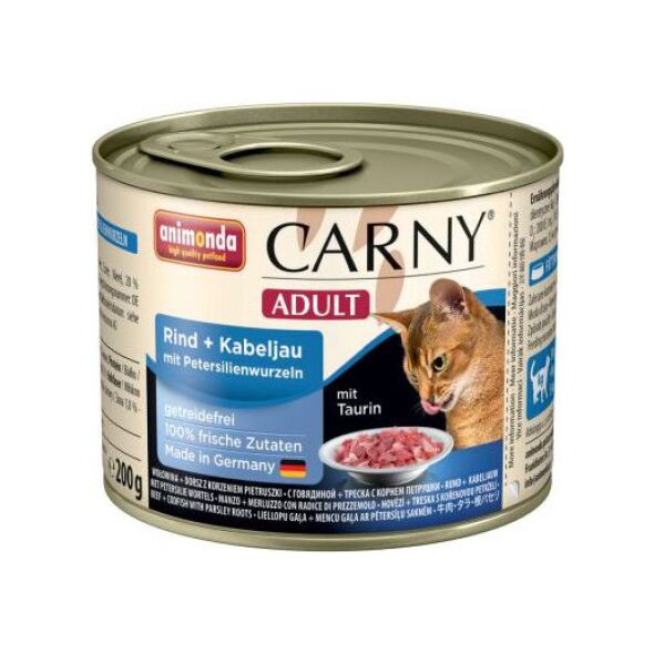 Animonda CARNY Wół+Dorsz+ Korzeń pietruszki 200g