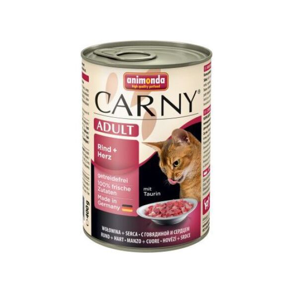 Animonda CARNY Wołowina i serca 400g