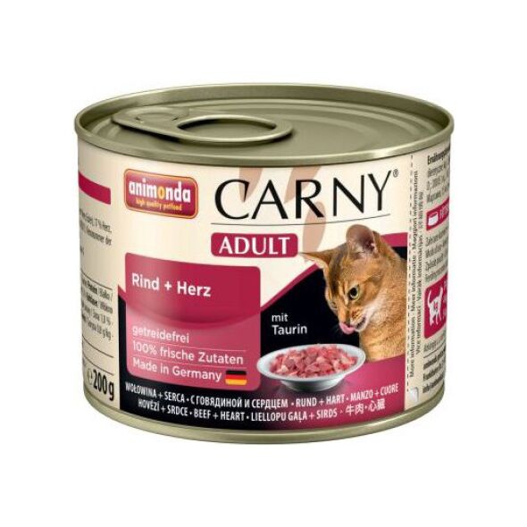 Animonda CARNY Wołowina i serca 200g