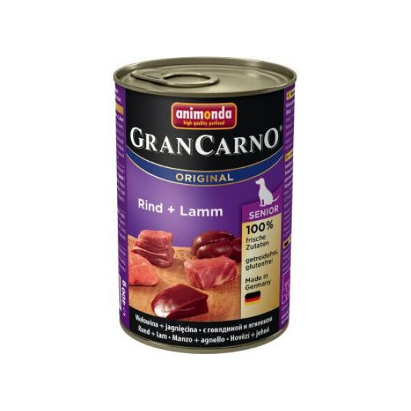 Animonda GranCarno Original Senior Wołowina i jagnięcina 400g