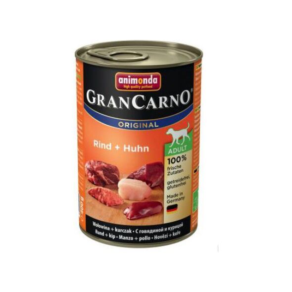 Animonda GranCarno Original Adult Wołowina z kurczakiem 400g