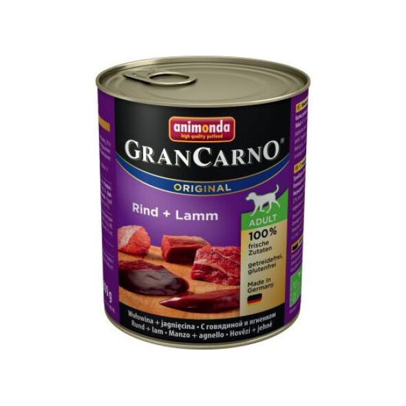 Animonda GranCarno Original Adult Wołowina i jagnięcina 800g