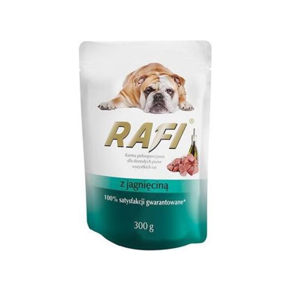 Rafi RAFI PIES 300g saszetka JAGNIĘCINA