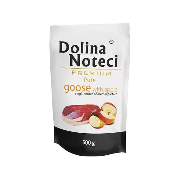 Dolina Noteci Dolina Noteci Pies Pure, gęś z jabłkiem saszetka 500g