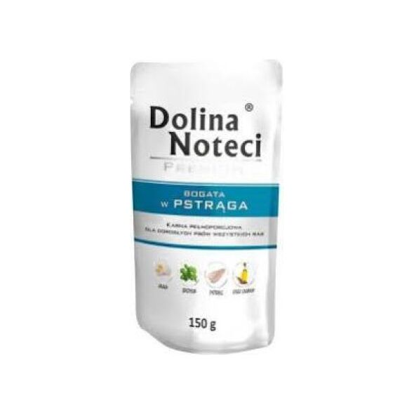 Dolina Noteci DOLINA NOTECI PIES PSTRĄG saszetka 150g