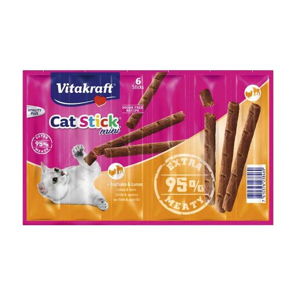 Vitakraft CAT STICK MINI INDYK+JAGNIE