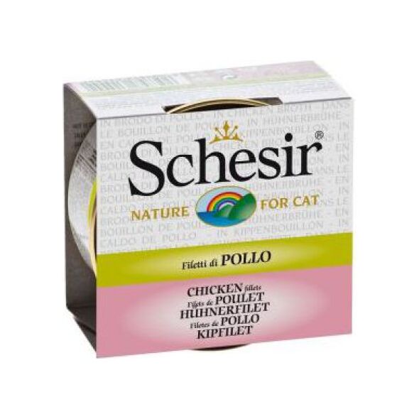 Schesir SCHESIR KOT 70g pusz. KURA RYŻ