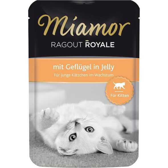 Miamor Miamor Ragout Royale saszetka Kitten Kurczak w galaretce - 100g