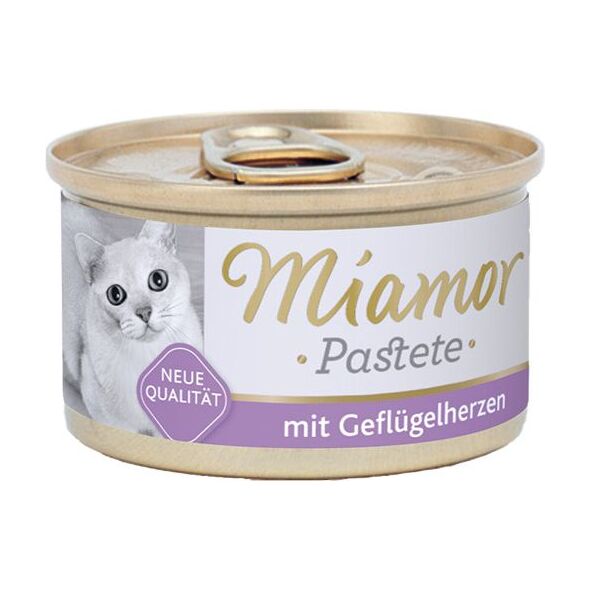 Miamor Miamor pasztet puszka Serca drobiowe - 85g