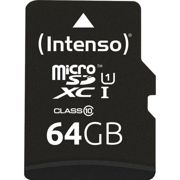 Karta Intenso Professional MicroSDXC 64 GB Class 10 UHS-I/U1  (3433490)