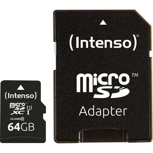 Karta Intenso Professional MicroSDXC 64 GB Class 10 UHS-I/U1  (3433490)