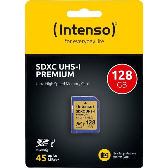 Karta Intenso Premium SDXC 128 GB Class 10 UHS-I  (3421491)