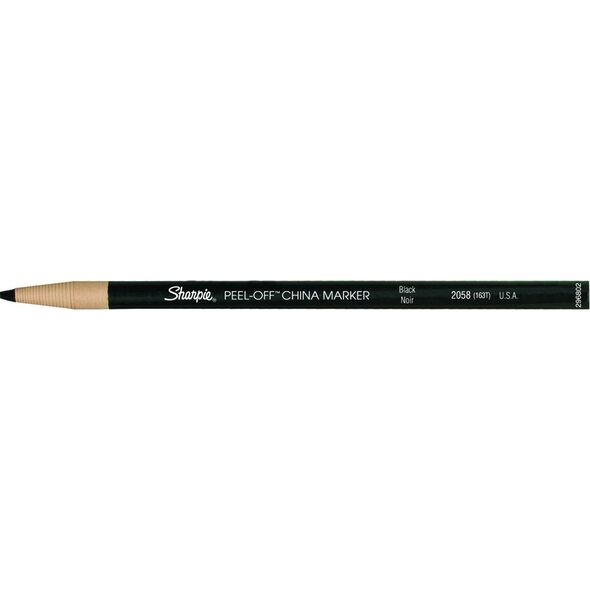 Sharpie Wachsmarker Sharpie China Marker 2mm schwarz 12 Stück - S0305071