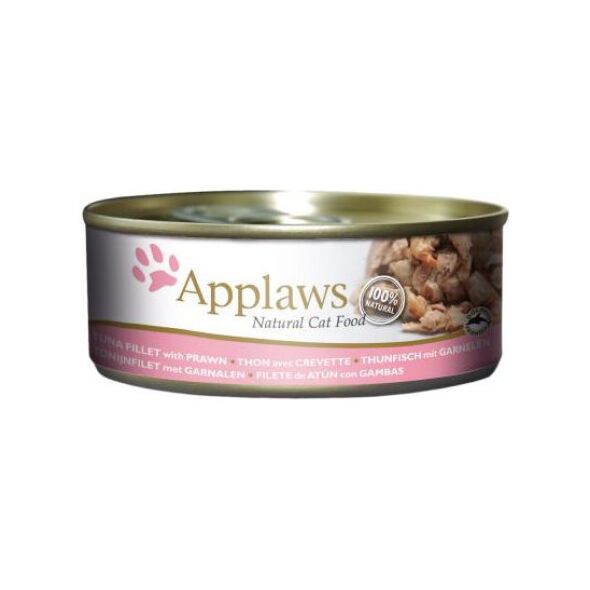 Applaws KOT pusz.156g TUNA KREWETKI