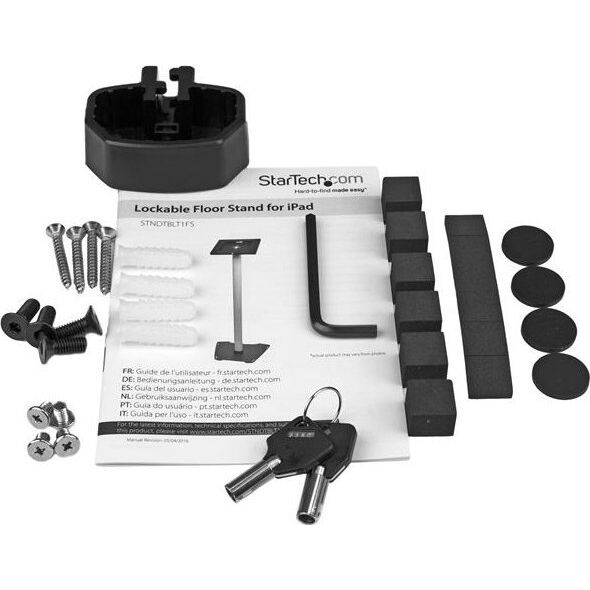 Stojak StarTech LOCKABLE FLOOR STAND FOR IPAD - STNDTBLT1FS