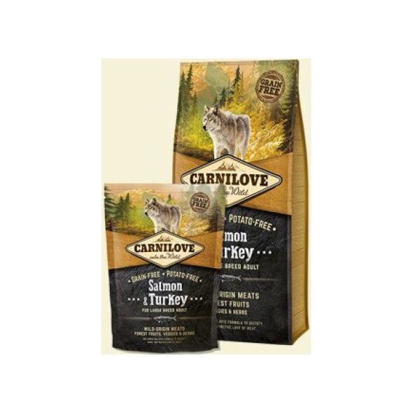 Carnilove Salmon & Turkey For Large Breed Adult - 1.5 kg