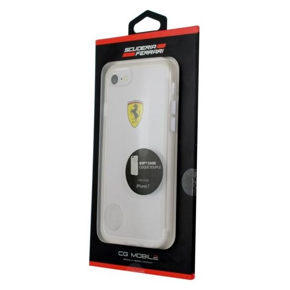 Ferrari Etui hardcase iPhone 7 transparent (FEHCRFP7TR1)
