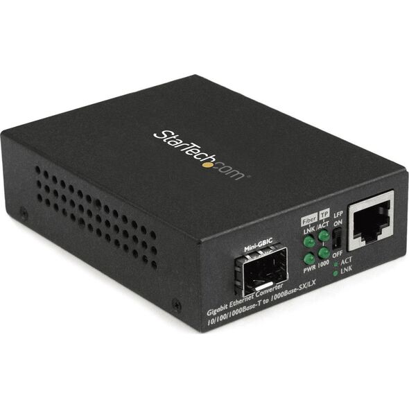 Konwerter światłowodowy StarTech Fiber Media Converter - Open - MCM1110SFP