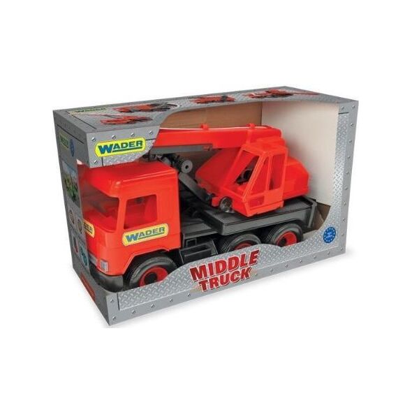 Wader Middle truck - Betoniarka czerwona (234776)