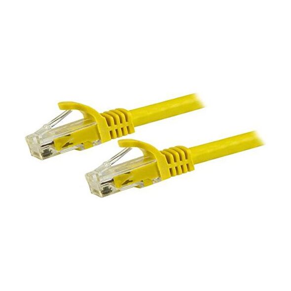 StarTech RJ-45/RJ-45 kat.6 U/UTP Żółty 0.5m (N6PATC50CMYL)