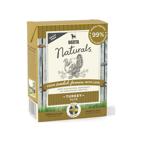 Bozita NATURALS 370g ŻEL INDYK