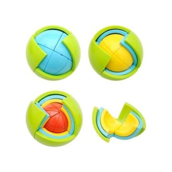 Ikonka Gra Kula 3D Puzzle łamigłówka